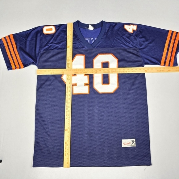 VINTAGE X HALL OF FAME -Sayers Chicago Bears USA SPORTS THROWBACKS Jersey XXL - Picture 9 of 9